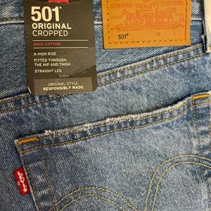Levi’s 501 Original Cropped Jeans